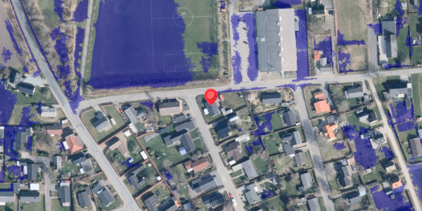 Ekstrem regn på Stadion Alle 6, . , 9881 Bindslev