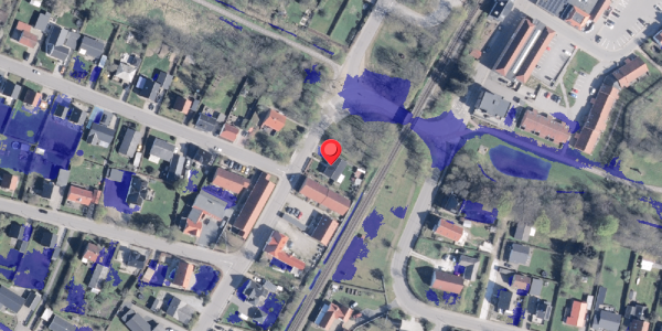 Ekstrem regn på Borgergade 9, . , 9760 Vrå