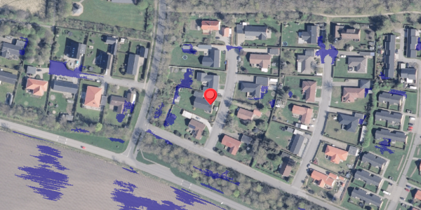 Ekstrem regn på Irisvej 3, 9760 Vrå