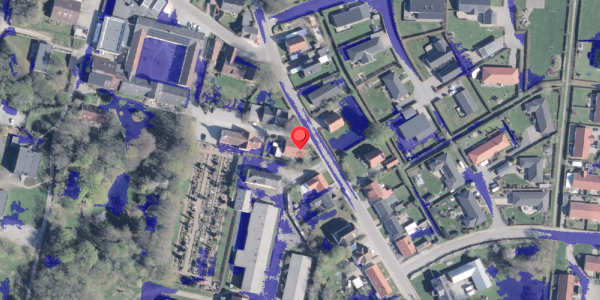 Ekstrem regn på Vestergade 35, 9760 Vrå