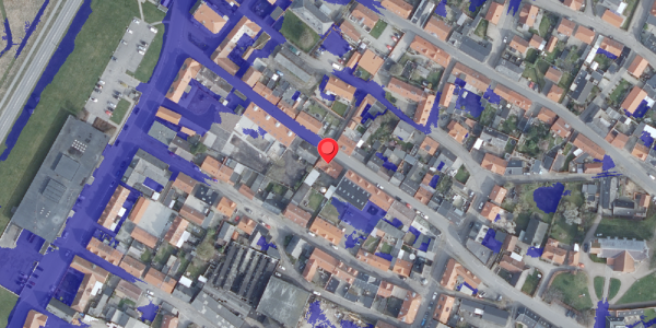 Ekstrem regn på Mellemgade 21, 9240 Nibe