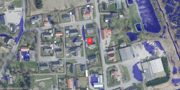 Ekstrem regn på Pilehaven 3, 9240 Nibe