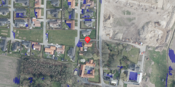 Ekstrem regn på Teglageren 9, 9240 Nibe