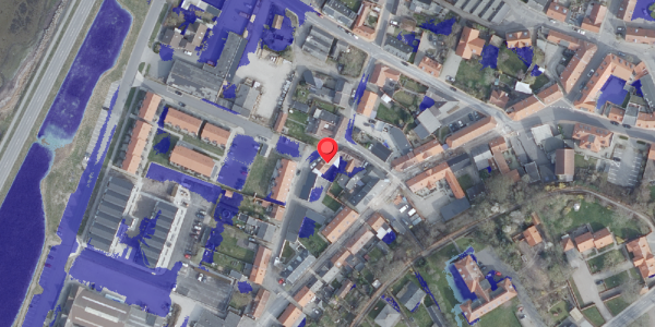 Ekstrem regn på Vestergade 2A, 9240 Nibe
