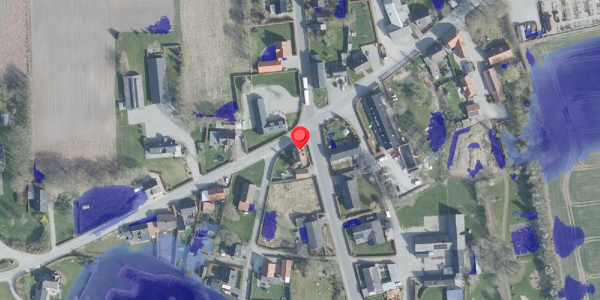 Ekstrem regn på Borgergade 13, 9500 Hobro