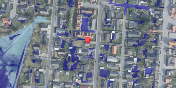 Ekstrem regn på Simonivej 13, 9490 Pandrup