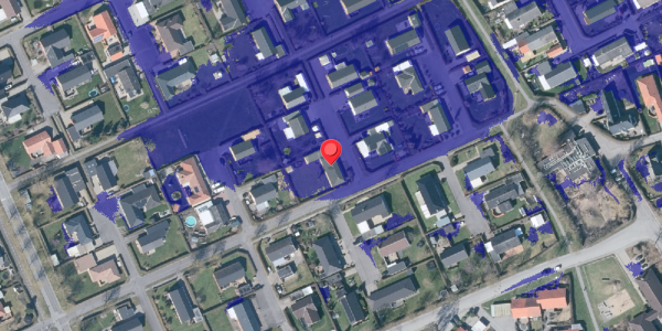 Ekstrem regn på Doravej 21, 9280 Storvorde