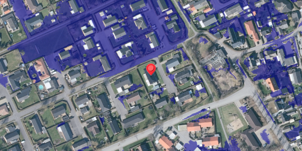 Ekstrem regn på Doravej 32, 9280 Storvorde