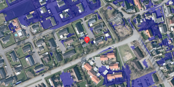 Ekstrem regn på Doravej 34, 9280 Storvorde