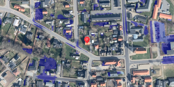 Ekstrem regn på Danmarksgade 10, 9870 Sindal