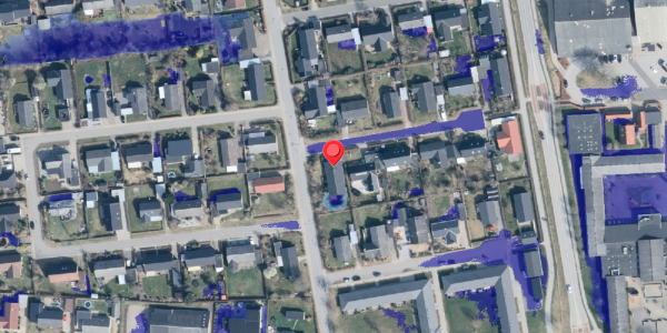 Ekstrem regn på Erantisvej 2, 9870 Sindal