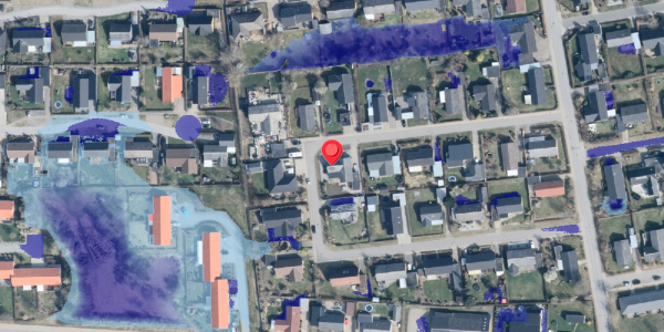 Ekstrem regn på Irisvej 14, 9870 Sindal
