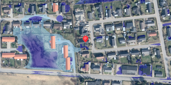 Ekstrem regn på Irisvej 15, 9870 Sindal