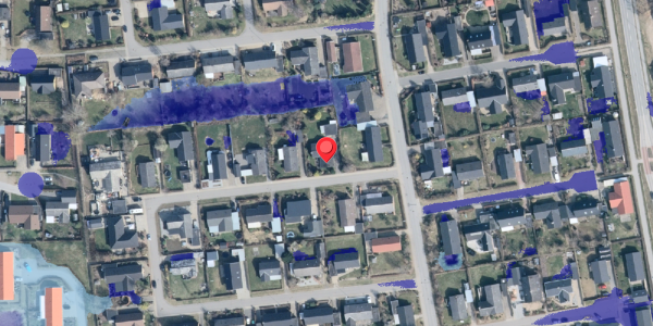 Ekstrem regn på Irisvej 31, 9870 Sindal