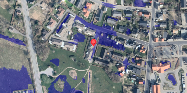 Ekstrem regn på Sverrigsgade 17, 9870 Sindal