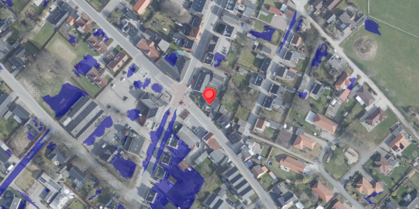 Ekstrem regn på Aarestrupvej 1, 9541 Suldrup