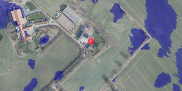 Ekstrem regn på Aarestrupvej 25, 9541 Suldrup
