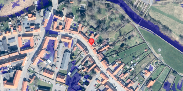 Ekstrem regn på Algade 7, 9300 Sæby
