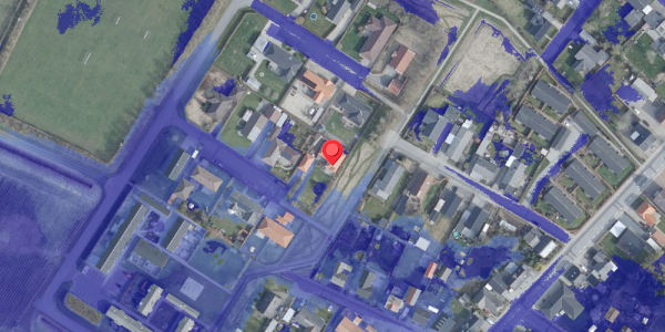 Ekstrem regn på Bindeleddet 40, 9440 Aabybro