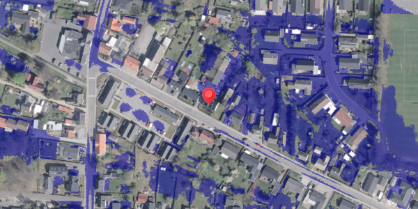 Ekstrem regn på Borgergade 13, 9440 Aabybro
