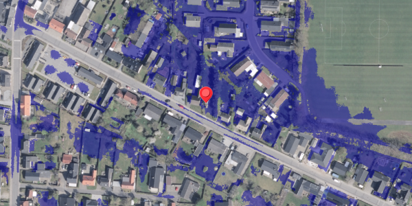 Ekstrem regn på Borgergade 21, 9440 Aabybro