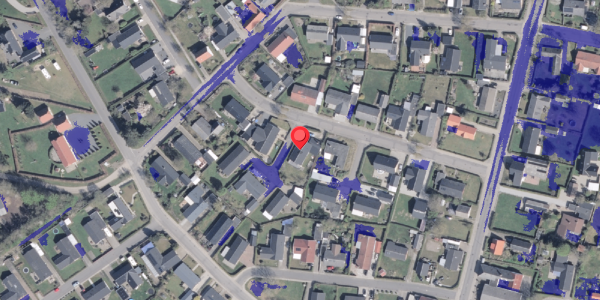 Ekstrem regn på Granlien 13, 9440 Aabybro