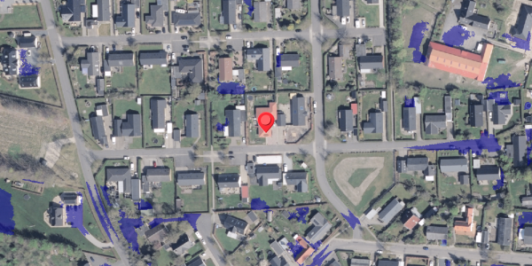 Ekstrem regn på Hedegaardsvej 9, 9440 Aabybro