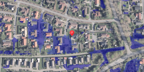 Ekstrem regn på Kronen 15, 9260 Gistrup