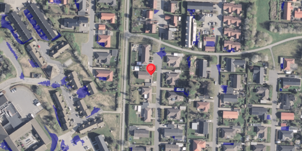 Ekstrem regn på Ledavej 100, 9210 Aalborg SØ
