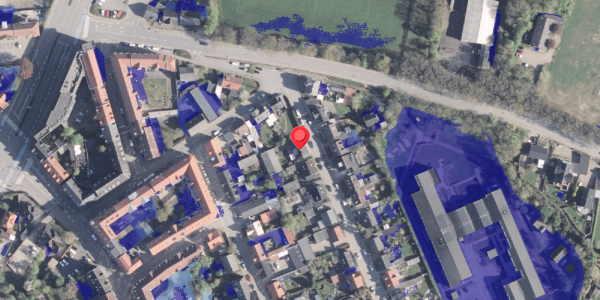 Ekstrem regn på Lundbyesgade 2, 9000 Aalborg