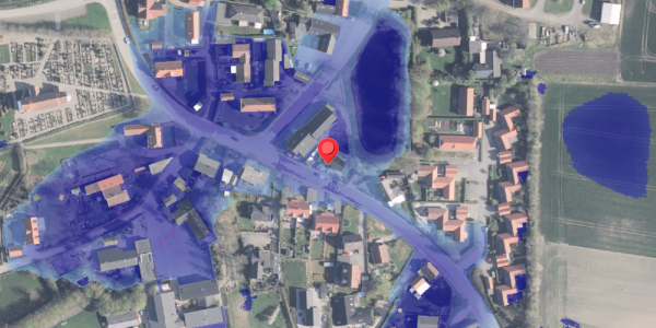 Ekstrem regn på Nøvlingvej 137, 9260 Gistrup