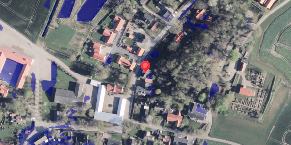 Ekstrem regn på Romdrupvej 85, 9270 Klarup