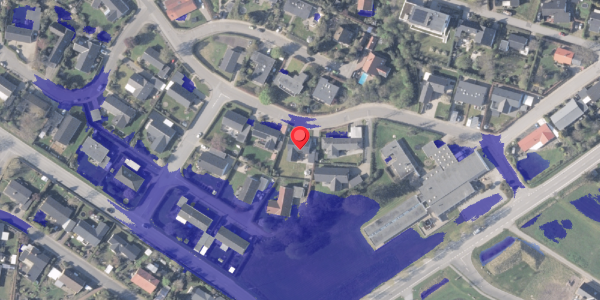 Ekstrem regn på Rosenskrænten 16, 9310 Vodskov
