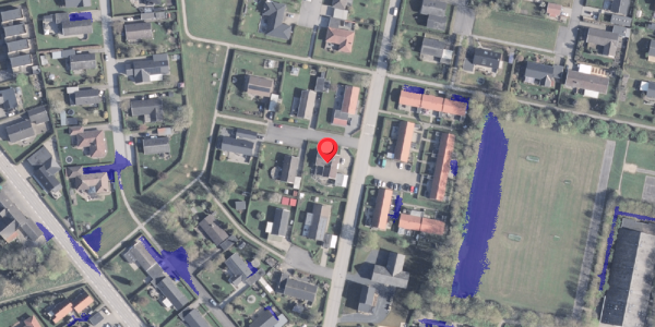Ekstrem regn på Springbakken 27, 9230 Svenstrup J