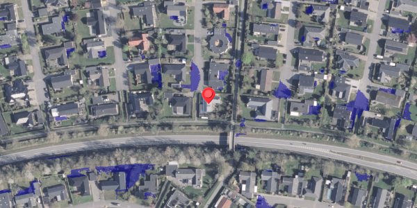 Ekstrem regn på Visborggårdvej 9, 9200 Aalborg SV