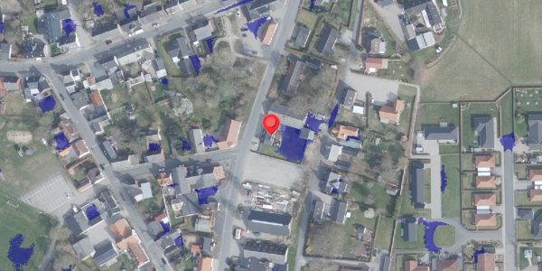 Ekstrem regn på Algade 5, 9240 Nibe
