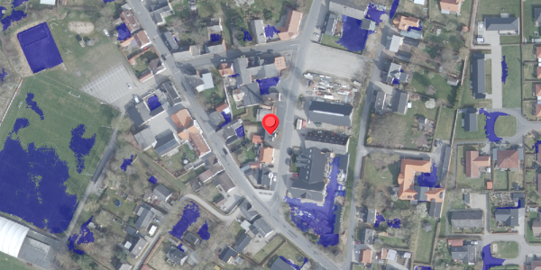 Ekstrem regn på Algade 8, 9240 Nibe