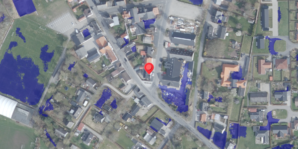 Ekstrem regn på Algade 12, 9240 Nibe