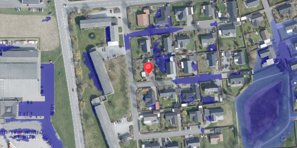 Ekstrem regn på Drosselvej 21, 9600 Aars