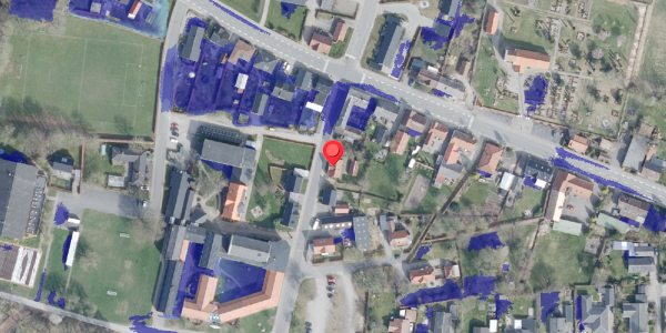 Ekstrem regn på Elevvej 3, 9600 Aars