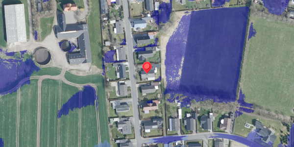Ekstrem regn på Nygade 9, 9600 Aars
