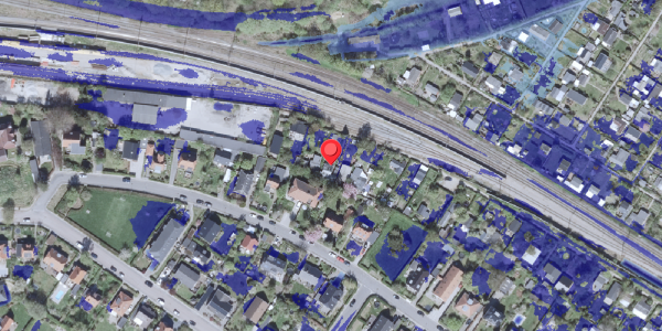 Ekstrem regn på Isfuglestien 91, 2500 Valby