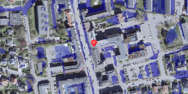 Ekstrem regn på Strandvejen 102E, 2900 Hellerup