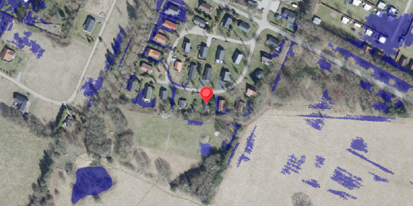 Ekstrem regn på Torpet 21, 6682 Hovborg