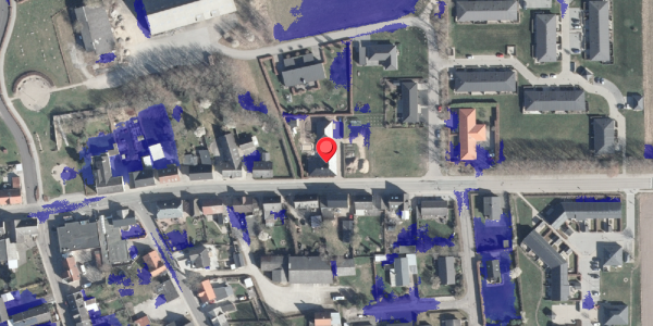 Ekstrem regn på Langgade 61B, . , 8961 Allingåbro