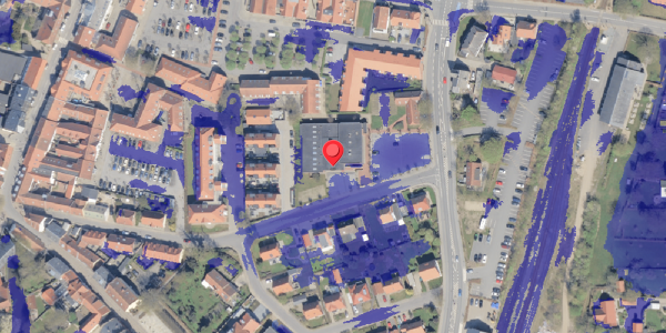 Ekstrem regn på Tvedgade 21, 6760 Ribe