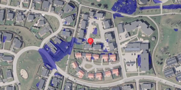 Ekstrem regn på Tronkærgårdsvej 206, 8541 Skødstrup