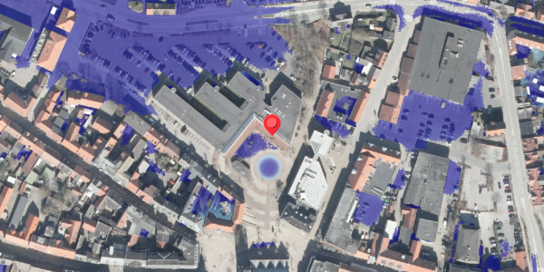 Ekstrem regn på Torvet 3, 8500 Grenaa