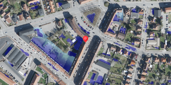 Ekstrem regn på Sjællandsgade 2, 4100 Ringsted