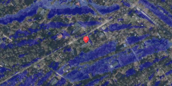 Ekstrem regn på Thujavej 2, 4780 Stege